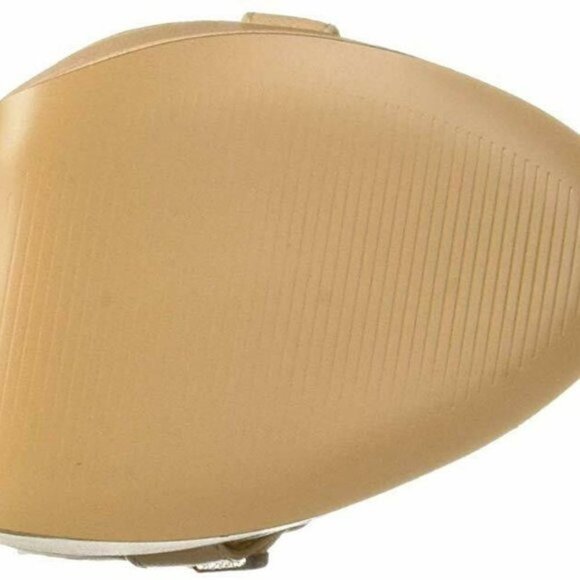 Katy Perry Noelle-Metallic Shine Tan Beige Sandals Shoes 9.5 NIB - Picture 5 of 6